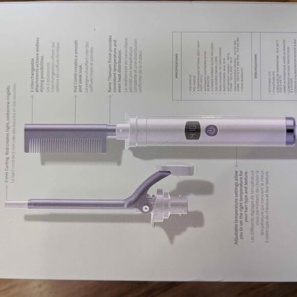 Brand new, Monat Hair Hot comb & Rod - Picture 2 of 3